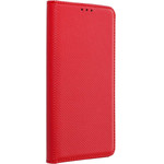 Smart Case Book For Motorola G17 Power red