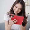 Smart Case Book For Motorola G17 Power red