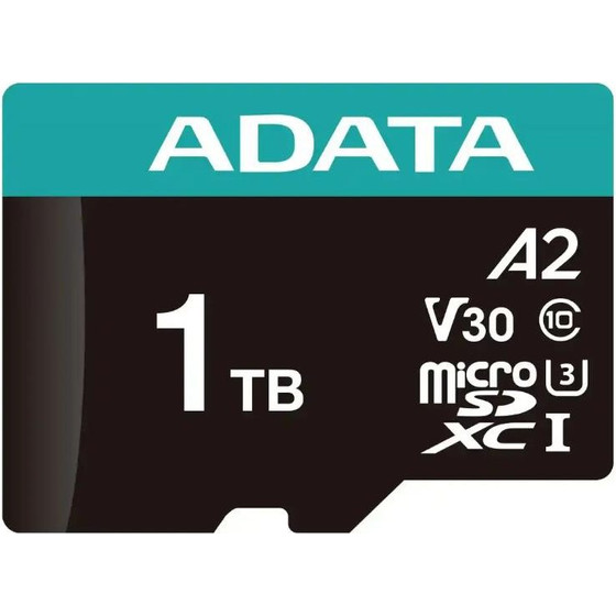Adata Msd Premierpro 1TB UHS1 U3 V30 100/85 MB/s+Adap - (AUSDX1TUI3V30SA2-RA1)
