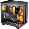 Bequiet Pc Chassis Light Base 500 Lx Black Midi Tower ATX, Argb LIGHTING, W/O PSU, Side: 3x Light Wings Lx Reverse 120mm PWM, Rear: 1x Light Wings Lx 140mm PWM, 3YW. - (BGW85)