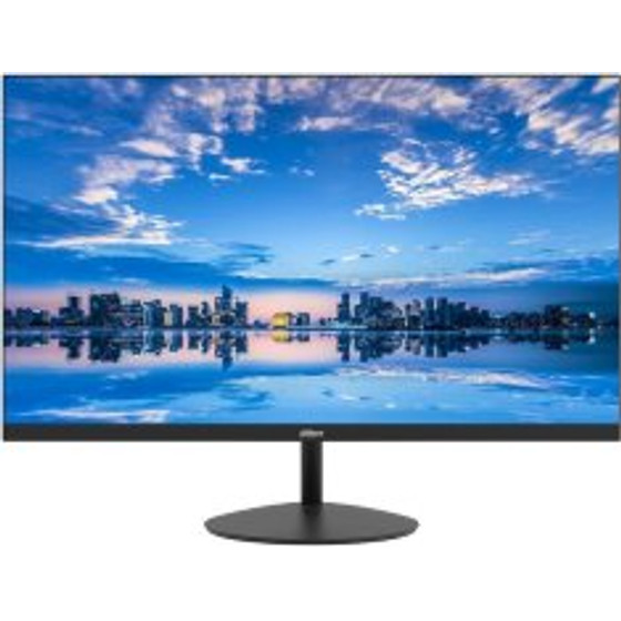 Dahua Monitor Flat Ips FHD, 27'', 16:9, 250CD/M2, 1000:1, 5MS, 100Hz, 1920x1080, HDMI/ VGA, BLACK, 3YW. - (DHI-LM27-A201Y)