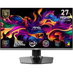 MSI Monitor Gaming Mag 272QP QD-Oled X50, Flat QD-Oled WQHD, 27'', 16:9, 300CD/M2, 1.500.000:1, 0,03MS, 500Hz, 2560x1440, 2x HDMI/ DP/ Hp OUT, PIVOT, HAS, TILT, SWIVEL, BLACK, 3YW. - (9S6-3CD79A-032)