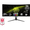 MSI Monitor Gaming Mag 342CQr E2, Curved Va UWQHD, 34'', 21:9, 300CD/M2, 100.000.000:1, 1MS, 180Hz, 3440x1440, 2x HDMI/ DP/ Hp OUT, TILT, SWIVEL, PIVOT, HAS, BLACK, 3YW. - (9S6-3DB64H-083) MSI Monitor Gaming Mag 342CQr E2, Curved Va UWQHD, 34'', 21:9, 300CD/M2, 100.000.000:1, 1MS, 180Hz, 3440x1440, 2x HDMI/ DP/ Hp OUT, TILT, SWIVEL, PIVOT, HAS, BLACK, 3YW. - (9S6-3DB64H-083)