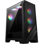 MSI Pc Chassis Mag Forge 120A Airflow BLACK, Midi Tower ATX, Rgb LIGHTING, W/O PSU, Front: 3x 120mm AUTO-Rgb Fan, Top: 2x 120 Mm Auto-Rgb Fan, Rear: 1x 120mm AUTO-Rgb Fan, 2YW. - (306-7G23A41-HH9)