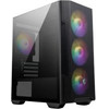 MSI Pc Chassis Mag Forge M100R BLACK, Mini Tower ATX, Rgb LIGHTING, W/O PSU, Front: 3x 120mm Argb Fan, Rear: 1x 120mm Argb Fan, 2YW - (306-7G20R41-HH9)