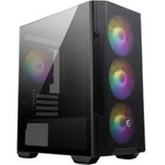 MSI Pc Chassis Mag Forge M100R BLACK, Mini Tower ATX, Rgb LIGHTING, W/O PSU, Front: 3x 120mm Argb Fan, Rear: 1x 120mm Argb Fan, 2YW - (306-7G20R41-HH9)