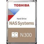 Toshiba Hdd 3,5'' 8TB Nas N300 SATA3, 7200RPM, Cache 512MB, BULK, 3YW. - (MN10ADA800S)
