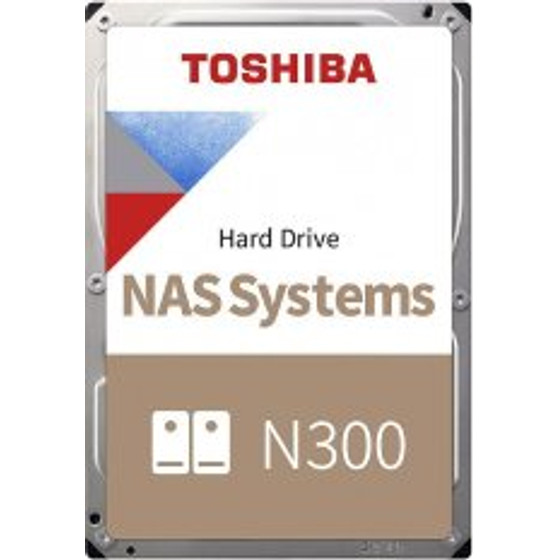 Toshiba Hdd 3,5'' 8TB Nas N300 SATA3, 7200RPM, Cache 512MB, BULK, 3YW. - (MN10ADA800S)