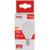 ATC SMD ��������� LED Globe P45 230V 7W/600LM E14 3000K - (ATC-SMD-P45-7W-3K)
