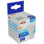 ATC SMD ��������� LED Spot GU10 230V 7W/600LM 110� 6500K - (ATC-SMD-GU10-7W-6.5K)