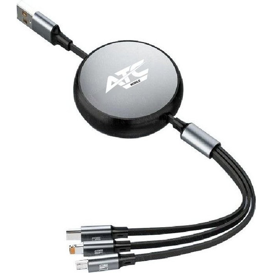 ATC-C3in1 ������� ��������� �������� Lightning Type-C Micro