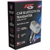 ATC ��������� FM ����������� �� 2 ����� USB-A & Type-C ��� ������� SD 35W - (ATC-CA07)