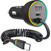 ATC ��������� ����������� �� 2 ����� USB-A & Type-C ��� ������� Type-C 70W - (ATC-CA08)