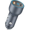 ATC ��������� ����������� �� 2 ����� USB-A & Type-C ��� LED ����� 42.5W - (ATC-CA09)