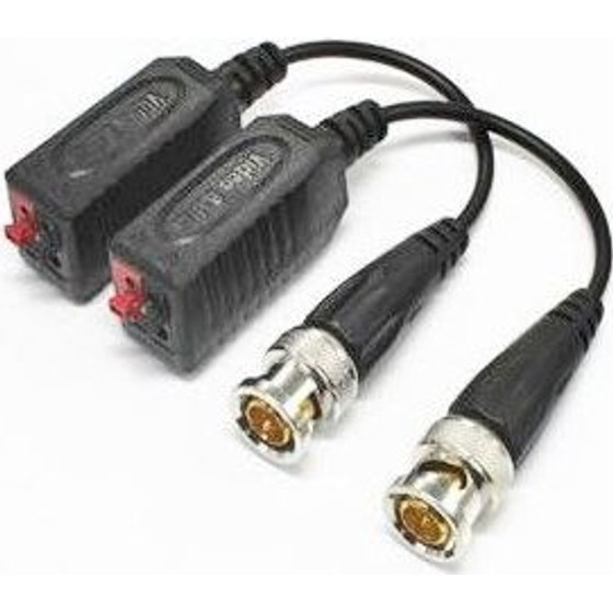 AHD Video Balun w/Lead 2pk