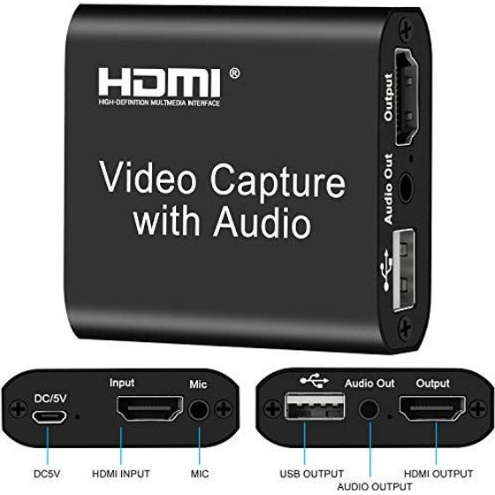 Capture Card 4K with Loop out