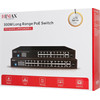 HIMAX Poe Switch 16x Ethernet PoE/2x Ethernet/2x Sfp �����, ��� 1000MBps - (PS11602FE-L)