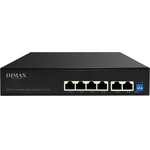 HIMAX Poe Switch 4x Ethernet Poe & 2x Ethernet �����, ��� 100MBps - (PS1402E-L)