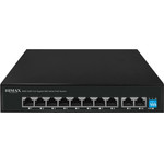 HIMAX Poe Switch 8x Ethernet Poe & 2x Ethernet �����, ��� 1000MBps - (PS1802G)