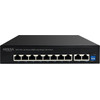 HIMAX Poe Switch 8x Ethernet Poe & 2x Ethernet �����, ��� 100MBps - (PS1802E-L)