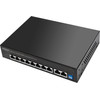 HIMAX Poe Switch 8x Ethernet Poe & 2x Ethernet �����, ��� 100MBps - (PS1802E-L)