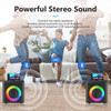 JYX ������ ����� MS75 �� 2x ��������� & �������� �����������, 15W, 6000mah, Rgb ��������, ����� - (JYX-MS75)