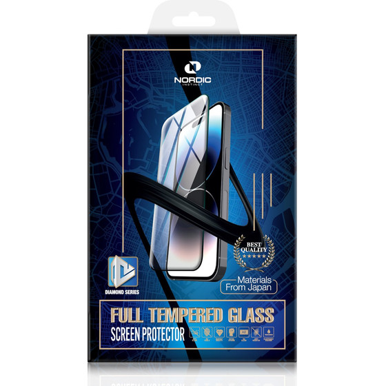 Nordic Instinct Tempered Glass Apple Iphone 16 Pro Max /black/