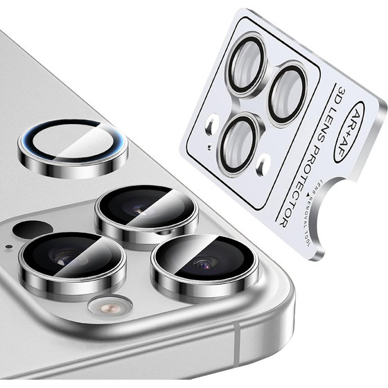 Nordic Metal Camera Lens Apple Iphone 16 Pro/16 Pro Max /White titanium/