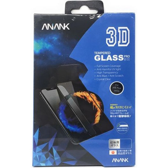 ANANK 3D Fast Tempered Glass Samsung Note 10, With Hole /black/