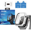 ANANK Tempered Glass + Pc Shell Apple Watch, 44mm /silver/