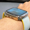 ANANK Tempered Glass + Pc Shell Apple Watch, 44mm /silver/