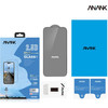 ANANK Tempered Glass Iphone 14 Pro Max, Reinforced /black/