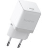 Baseus 220V 20W, USB-C + Cable Type-C-Lightning, Palm Fast /white/ - E0116400