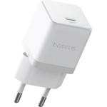 Baseus 220V 20W, USB-C + Cable Type-C-Lightning, Palm Fast /white/ - E0116400