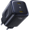 Baseus 220V 45W, 2xUSB-C, Picogo AN13 /black/ - E0121F00