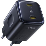 Baseus 220V 45W, 2xUSB-C, Picogo AN13 /black/ - E0121F00