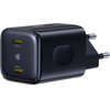 Baseus 220V 45W, 2xUSB-C, Picogo AN13 /black/ - E0121F00