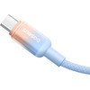 Baseus Cable Type-C - Type-C, 1m, 100W, Discolor Series /blue/ - P10374902311-00