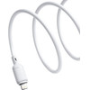 Baseus Cable USB-A - Lightning, 2m, 2.4A, Silky Series /white/ - P10377702213-01