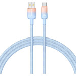 Baseus Cable USB-A - Type-C, 1m, 100W, Discolor Series /blue/ - P10374903311-00