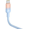Baseus Cable USB-A - Type-C, 1m, 100W, Discolor Series /blue/ - P10374903311-00