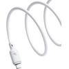Baseus Cable USB-C - Lightning, 1m, 20W, Silky Series /white/ - P10377700213-00
