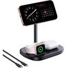 Baseus Holder + 3-in-1 Charging Station Wireless Magnetic Qi2 15W Enerfill FS41, For Desk /black/ - P10281904123-02