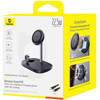 Baseus Holder + 3-in-1 Charging Station Wireless Magnetic Qi2 15W Enerfill FS41, For Desk /black/ - P10281904123-02
