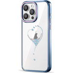 Kingxbar Case Apple Iphone 15 Pro Max, Wish Series, blue