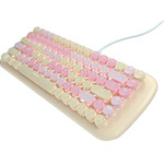 MOFII Keyboard SK-645, Wired /Candy New milk-Tea cream/