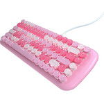 MOFII Keyboard SK-645, Wired /Candy New Strawberry pink/
