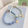 Accessory/ Wristband/ Keychain Silicone Ribbon /mint/ OEM