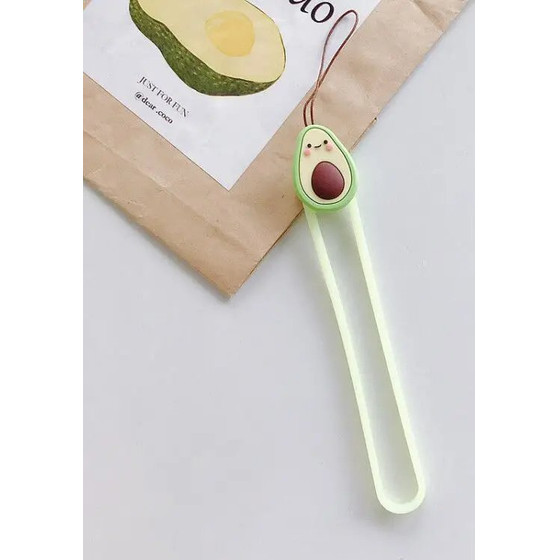 Accessory/ Wristband/ Keychain Silicone Silky Ring /avocado/ OEM