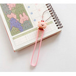 Accessory/ Wristband/ Keychain Silicone Silky Ring /bear/ OEM